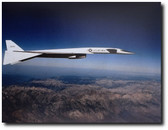 XB-70 Over The Mountains - Photo - Aviation Art
