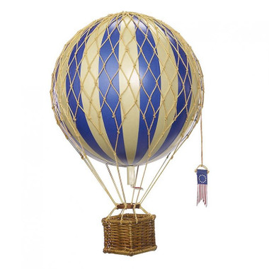 Hot Air Balloon - Travels Light, Blue