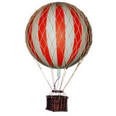 Hot Air Balloon - Floating The Skies, True Red