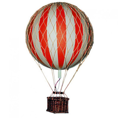 Hot Air Balloon - Floating The Skies, True Red