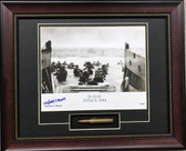 D-Day framed print signed by Herbert Moore