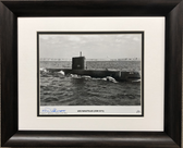 USS Nautilus Signed by Admiral Wilkinson