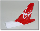 Virgin American A320 Tail Card Holder