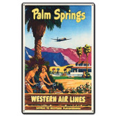 Palm Springs Western Airlines 