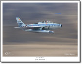 F-84F THUNDERSTREAK - "LOW AND FAST"