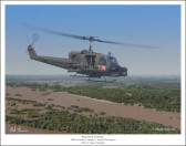 UH-1C HUEY - "RAZORBACK GUNSHIP" 