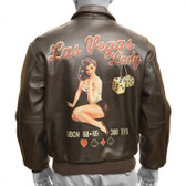 "Las Vegas Lady" A-2 "Good Luck Pin-Up" Jacket