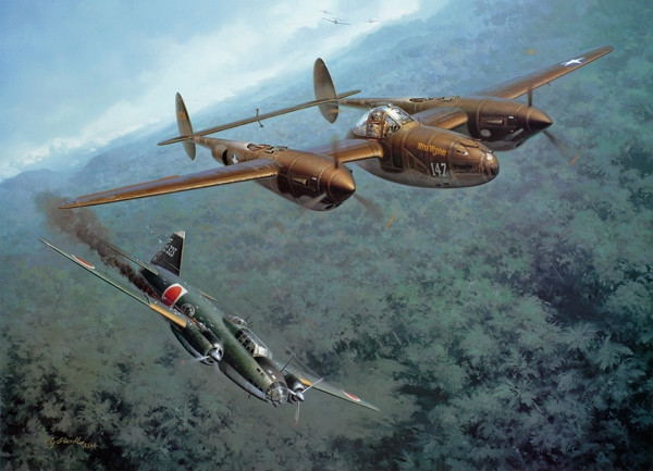 Aviation Art by Roy Grinnell | Mission Accomplished - Rex T
