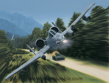 Thunderstruck by Dru Blair -  A-10 Thunderbolt II/"Warthog"