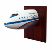 United "Stars & Bars" B-747 Nose, 1:50