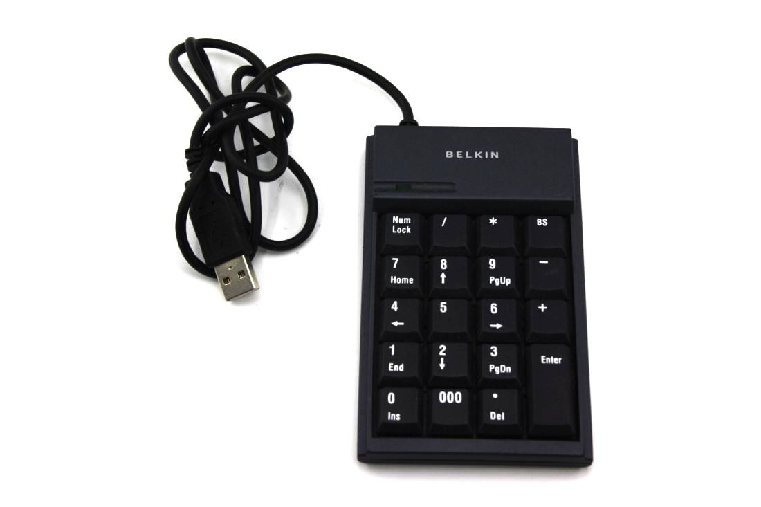 Genuine Belkin USB Numeric Keypad F8E466MOB Sunset Micro