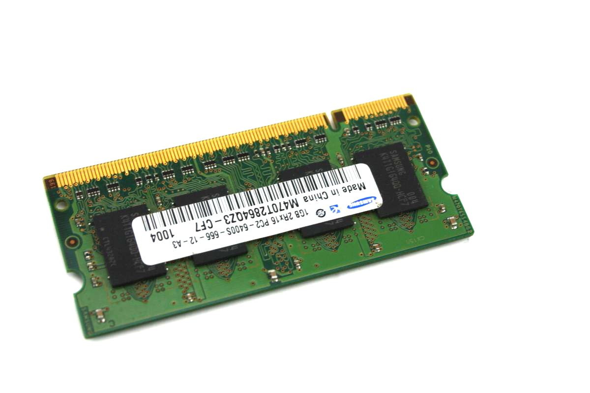 Genuine Samsung M470t2864qz3 Cf7 Memory Laptop 1gb 2rx16 Pc2 6400s Sunset Micro