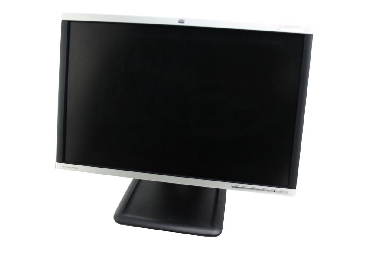 HP Compaq LA2405x 24" LCD Monitor DVI VGA DPI USBIN/OUT W/ Stand