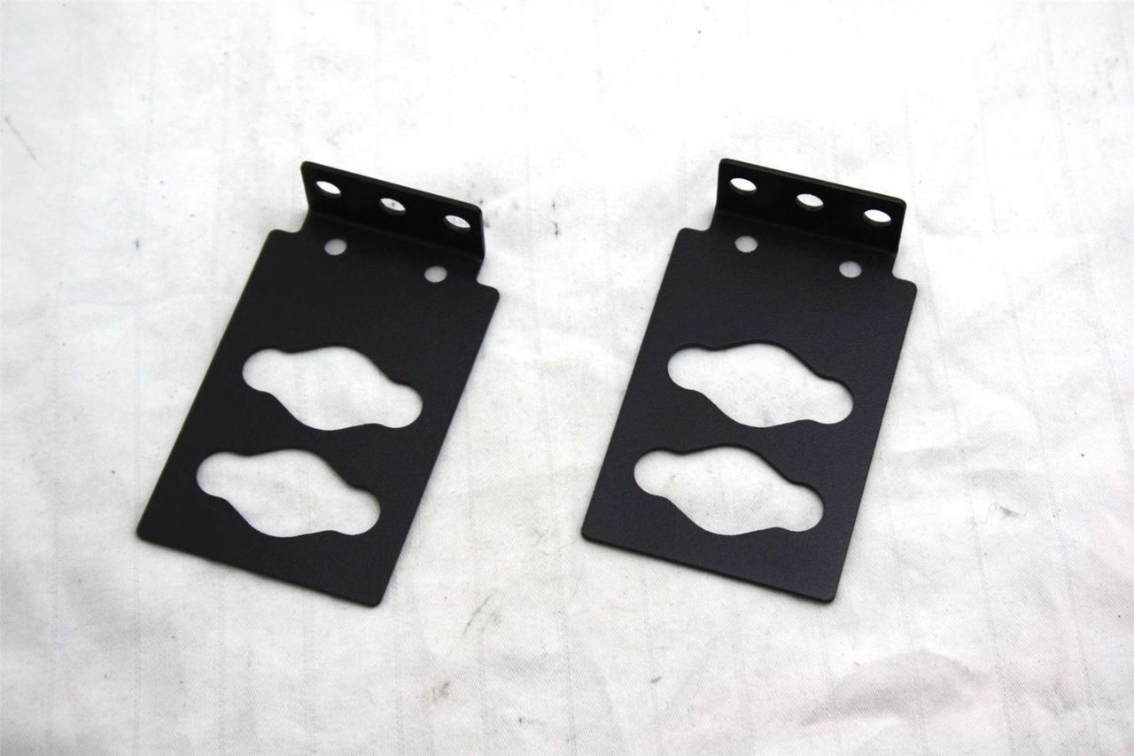 Genuine Pair of 2 APC Server Rack Ear Vertical PDU Mounting Brackets
