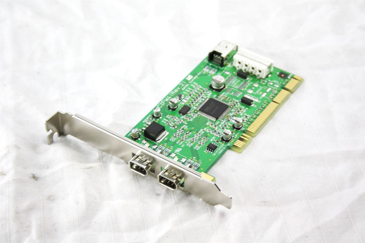 RATOC PCIFW2 High Profile PCI 2Port Firewire Adapter Card PFW4T0302556