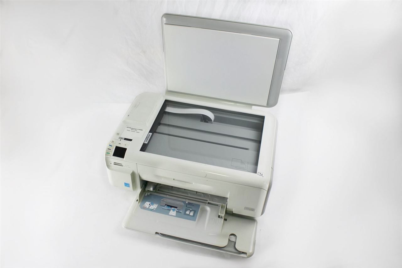 HP PhotoSmart C4580 All In One InkJet Printer W/O AC Adapter Q8400