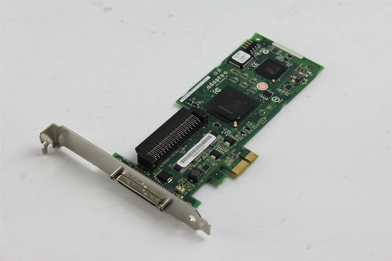 Adaptec ASC29320LPE Ultra320 PCIE SCSI Adapter Controller Card High