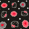 Hello Kitty Fabric Swatch