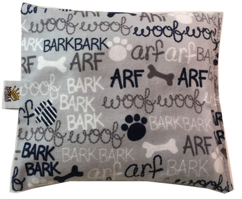 Arf, Bark, Bark - Light Grey Flannel
Note: Colors may appear slightly different on screen due to lighting)