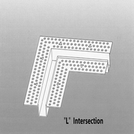 L Bead Intersection Vinyl 1/2" x 3/4" Architectural Drywall Series