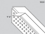 Use wherever a new wall is butted to an existing drop ceiling. The 7/8" tear away masking strip protects the visible flange from compound and paint for easy clean up.