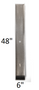 MidWall™ Kneewall Brace 6" wall width x 48" height Structurally Rated Load Bearing