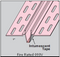 093X- V  Fire Rated Control Expansion Bead 92" (7' -8") Ridged Vinyl PVC