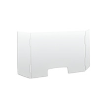 TopLine Tri Fold Counter Shield 48 " x 24 "