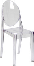 Ghost Side Chair in Transparent Crystal 