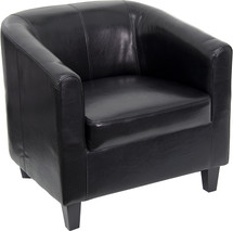 Black Leather Lounge Chair