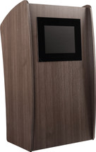 Vision Lectern with Screen, Ribbonwood