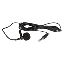 Electret Tie-Clip/Lapel/Lavalier Condenser Microphone with 10-Foot Cable