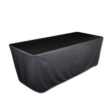 8', Econ, Fitted, 30"H, Twill Table Throw
