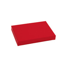 B28123, Pop-Up Gift Card Boxes - Gloss Red (Gold Interior) - 100 Boxes/Pack