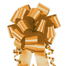 A50353, Flora Satin Perfect Bow, 4”, Holiday Gold