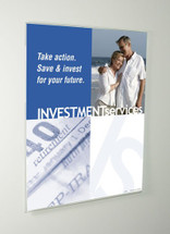 Non-glare Acrylic Wall Mount Poster Holder 24"w x 36"h