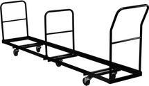 Vertical Storage Folding Chair Dolly - 50 Chair Capacity