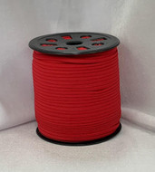 Red Ganel 1/16" Corded Elastic