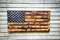 The Old Glory Full Barrel Heritage Flag