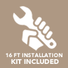 16 Ft. Installation Kit