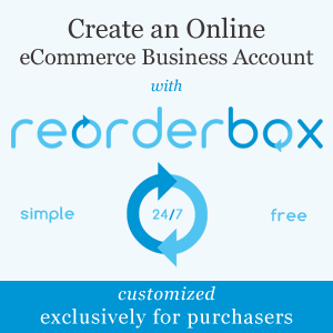Create an Online eCommerce Business Account with reorderbox.com