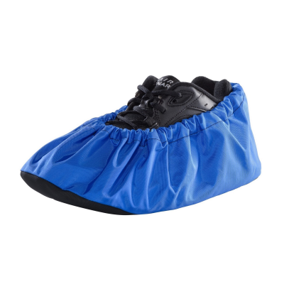 BLUE Washable Shoe Covers EVERLAST Quality

EVERLAST BLUE Shoe Covers are an affordable way to avoid costly property damage that can potentially make you lose a customer. They are the number one choice among professional contractors because of our quality materials and affordable pricing.

EVERLAST BLUE Shoe Covers are constructed with a premium nylon material -- the same material used to manufacture such items as luggage, tarps, and backpacks. The fabric is extremely durable and permanently sealed with a finish that offers a moisture barrier that will not leave wet or dirty tracks. The sole is made from a rugged, waterproof, non-slip material.

WASHABLE... Just toss your EVERLAST Shoe Covers in your washing machine with regular detergent that doesn’t contain bleach. Machine wash cold and air dry.