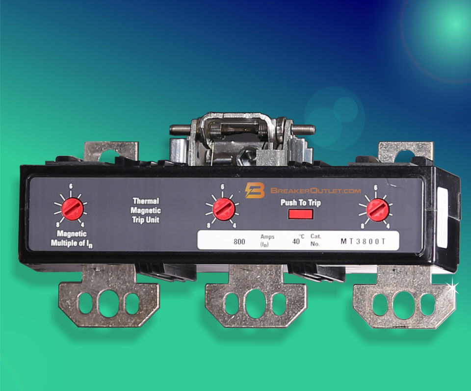 MT3800T Thermal Trip Unit for MDL or HMDL Frames Breaker Outlet