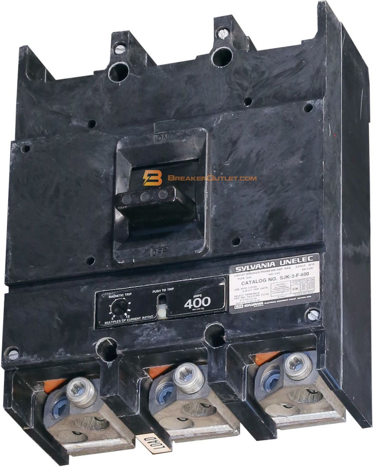 SJK3F600 Challenger Circuit Breaker 600 Amp Frame 400A Trip