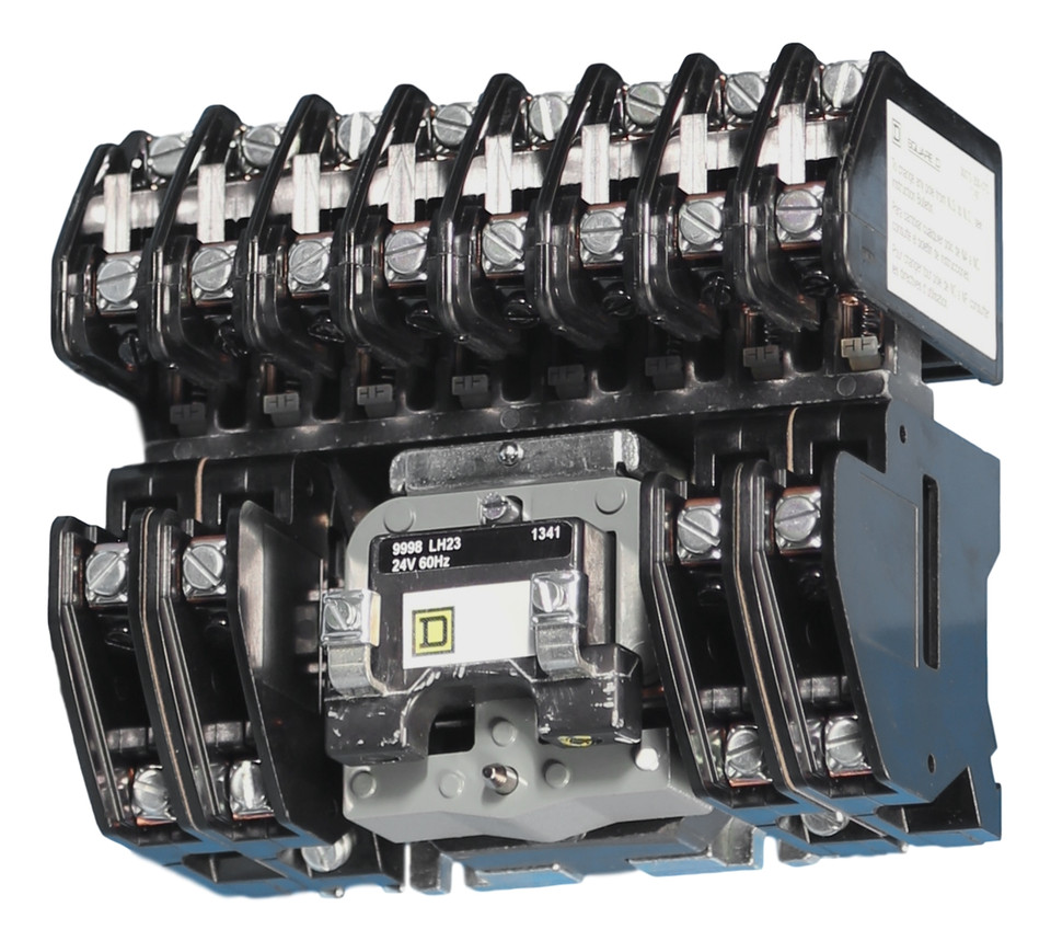 8903LO1200V01 8 Pole Square D Lighting Contactor Breaker Outlet