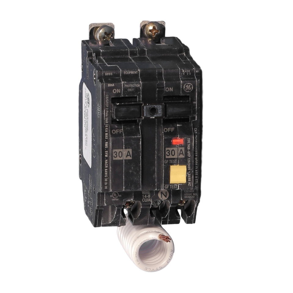 THQB2130GFT Ground Fault Circuit Protection GFI Breaker Outlet