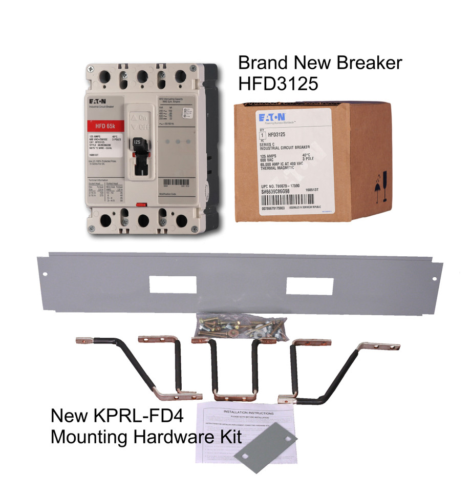 HFD3125 65k CutlerHammer Thermal Breaker