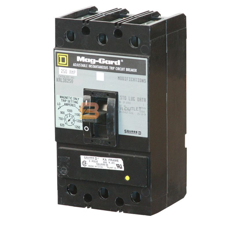 Square D Schneider Electric Gjl36015m03 Mag Gard Motor Circuit Protector 600y 347v 15a 45 165a Adjustable Trip Range Graybar Store