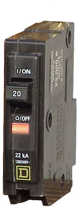 QO120 Plug-On Circuit Breakers by Square D Schneider Electric