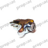 CHAPA TAPA MOTOR SEDAN CROMO 1 TORNILLO